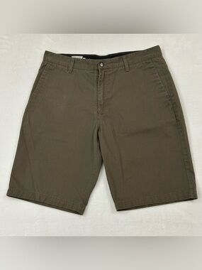 Volcom Stone Surfer Skater Brown Business Casual Corpo Class Shorts Men’s 34